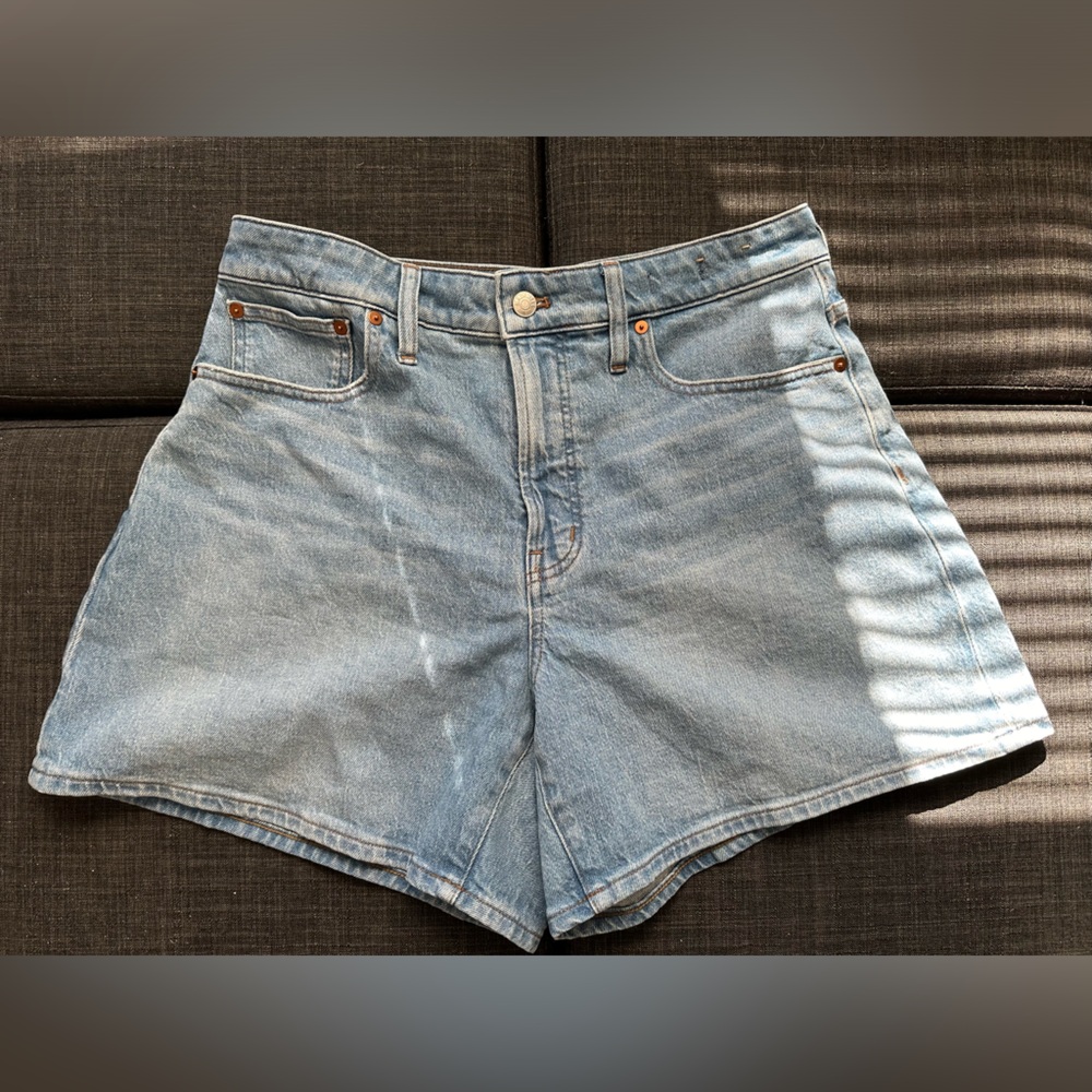 Madewell The Curvy Perfect Mid-Length Jean Short